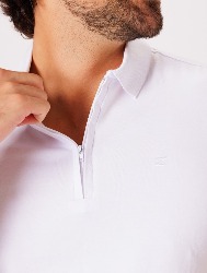 POLO PIMA PREMIUM BRANCO
