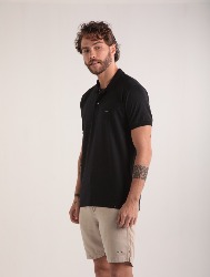 POLO ITALIA PIQUET C/ELASTANO - PRETA