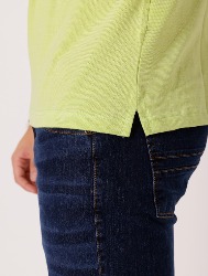 POLO DIFERENCIADA - 06020659 VERDE LIMÃO