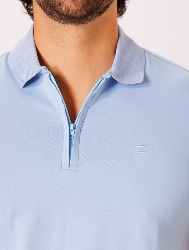 POLO PIMA PREMIUM AZUL CLARO AC