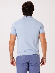 POLO PIMA PREMIUM AZUL CLARO AC