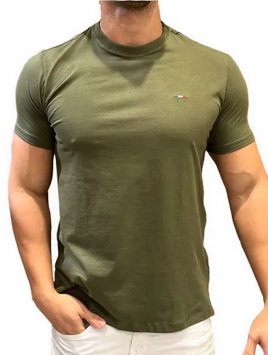 T SHIRT COMFORT PLUS FIO 40 - VERDE MUSGO