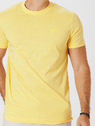 T SHIRT PIMA AMARELA