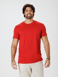 T SHIRT PIMA VERMELHO