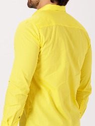 CAMISA ML TRICOLINE LISA - AMARELO OURO