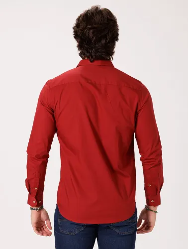 CAMISA ML TRICOLINE LISA - MAGENTA