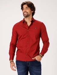 CAMISA ML TRICOLINE LISA - MAGENTA