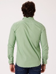 CAMISA ML TRICOLINE LISA - VERDE RELVA