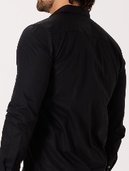 CAMISA ML TRICOLINE LISA - PRETA