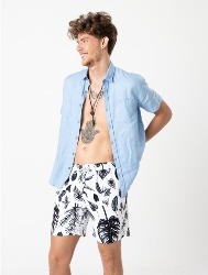 SHORT RETRÔ ESTAMPADO