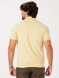 POLO PIMA PREMIUM AMARELO CLARO