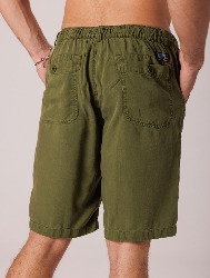 BERMUDA RELAX TENCEL POCKET - VERDE OLIVA