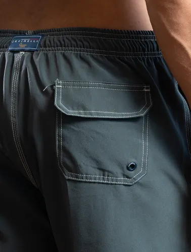 SHORT NAUTICO LISO - CHUMBO